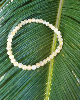 PULSERA BOLA 4MM CITRINO