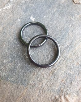 anillo hematite fino