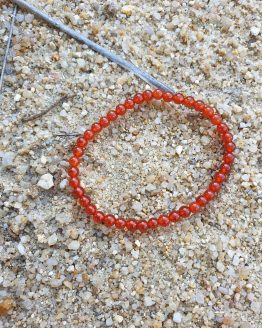 pulsera carneola 4mm