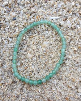 pulsera cuarzo verde 4mm pulsera cuarzo verde 4mm