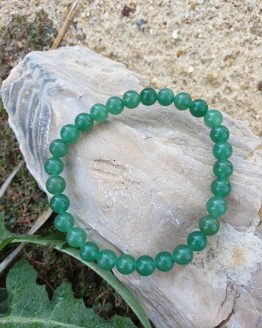 pulsera cuarzo verde 6mm