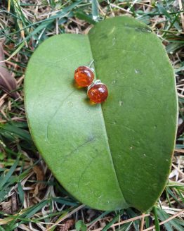 Pendientes plata Ambar