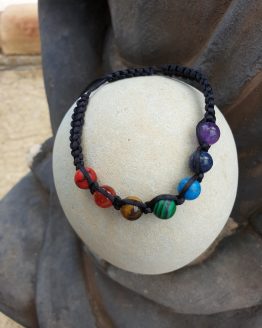 Pulsera 7 chakras minerales