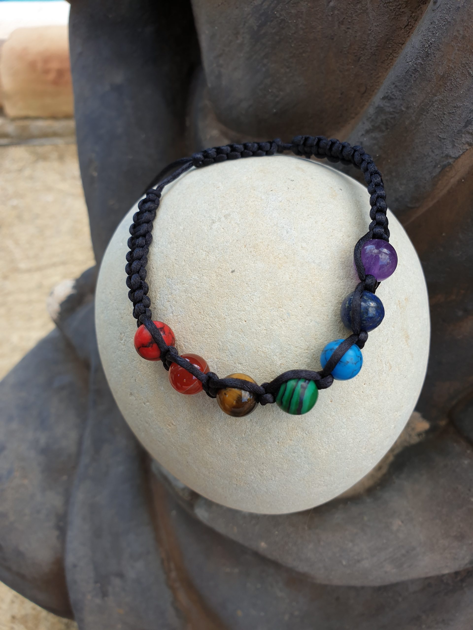 Pulsera 7 chakras minerales