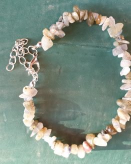 Pulsera Chip con Cadena Labradorita
