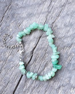 Pulsera Chip con Cadena Aventurina