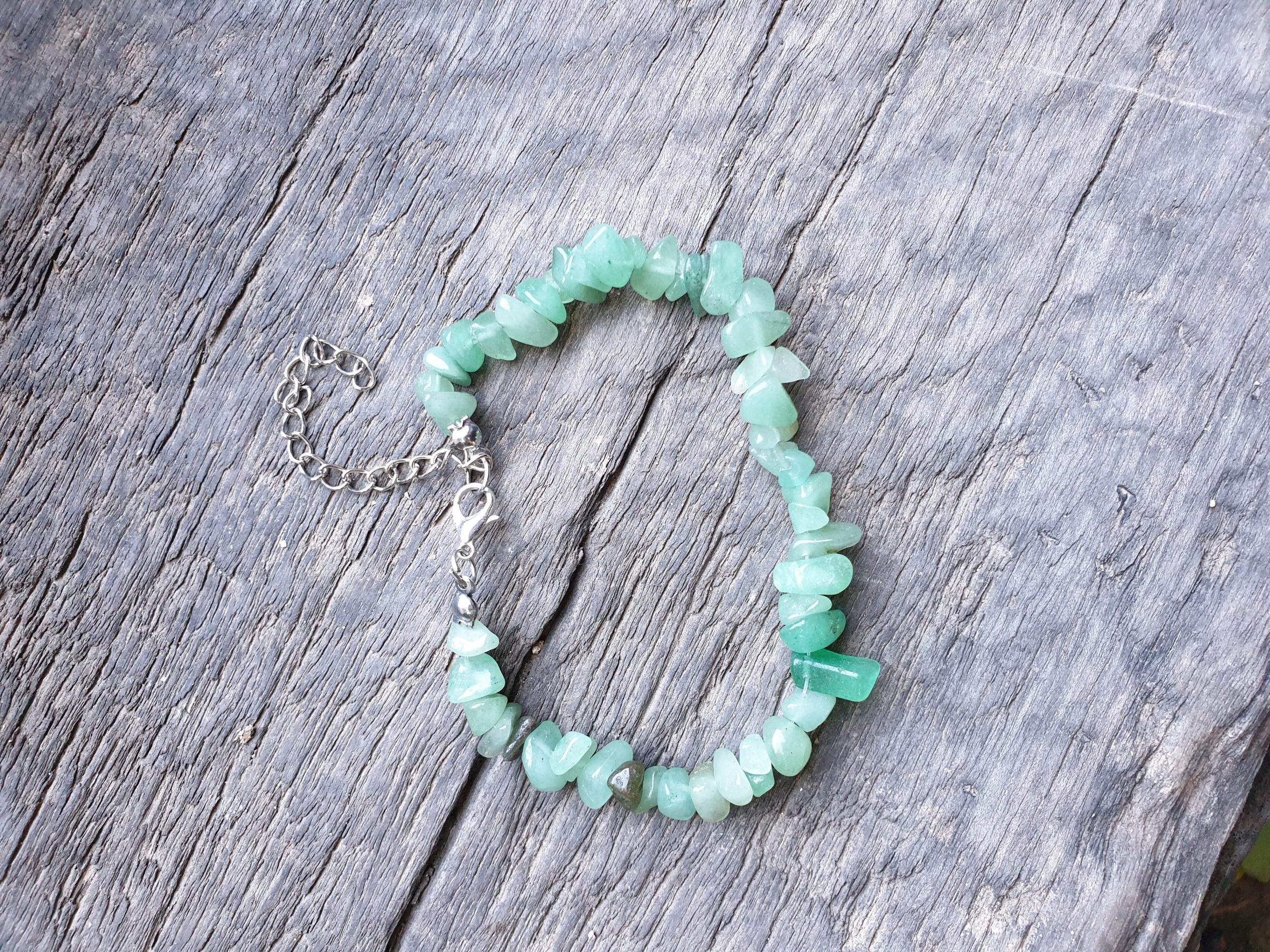 Pulsera Chip con Cadena Aventurina