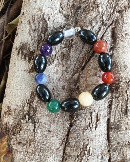 pulsera azabache 7 chakras