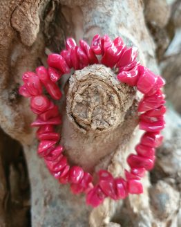 pulsera chip coral