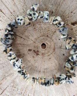 pulsera chip jaspe dalmata 1 pulsera chip jaspe dalmata 1