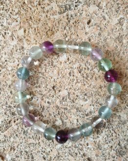 pulsera fluorita 8mm