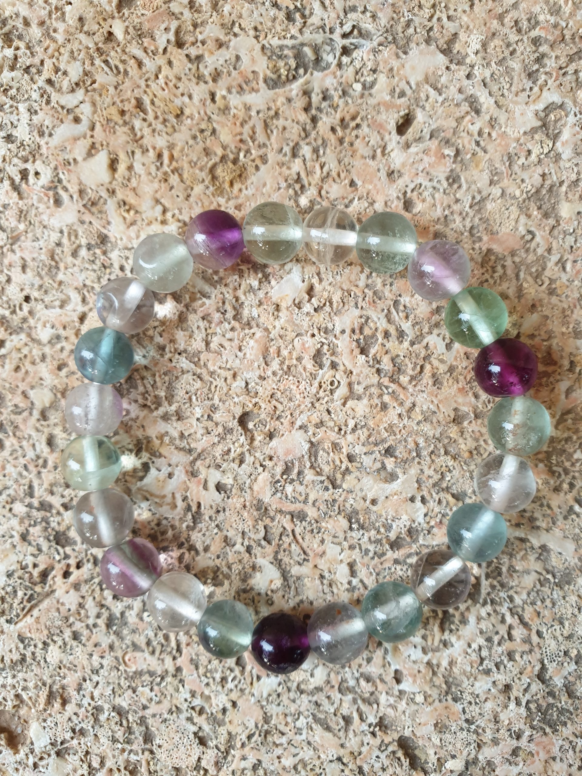 pulsera fluorita 8mm