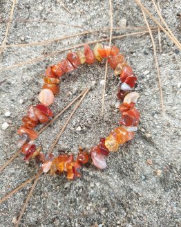 pulsera chip carneola