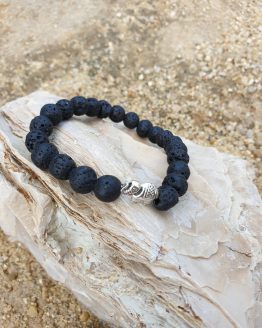 pulsera piedra lava elefante pulsera piedra lava elefante